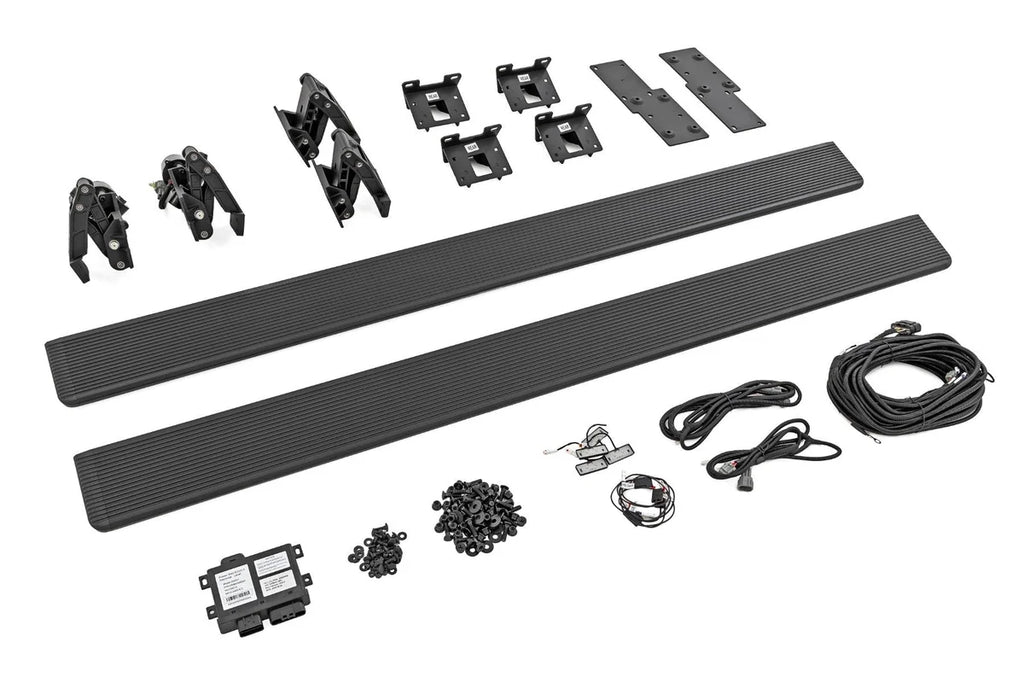 Rough CountryPower Running Boards | HT-Series | Crew Cab | Chevy/GMC 1500/2500HD/3500HD (19-26)ESR51920 - Kit Contents