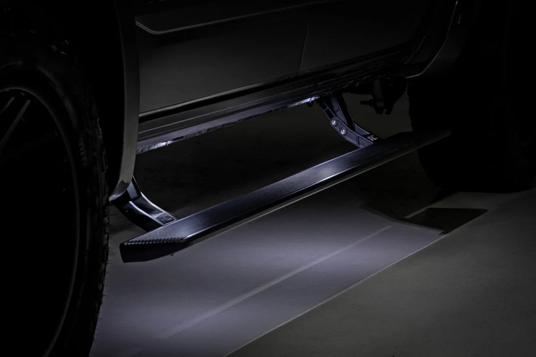 Rough CountryPower Running Boards | HT-Series | Crew Cab | Ford F-150/Lightning/250/350/Raptor (15-26)ESR71520 - Additiona...
