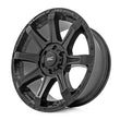 Load image into Gallery viewer, Rough CountryRough Country 81 Series Wheel | One-Piece | Semi Gloss Black | 20x10 | 6x5.5 | -25mm81202412A - Back View