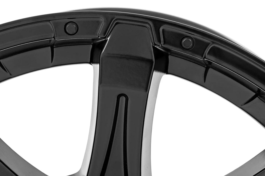 Rough CountryRough Country 81 Series Wheel | One-Piece | Semi Gloss Black | 20x10 | 6x5.5 | -25mm81202412A - Additional Vi...