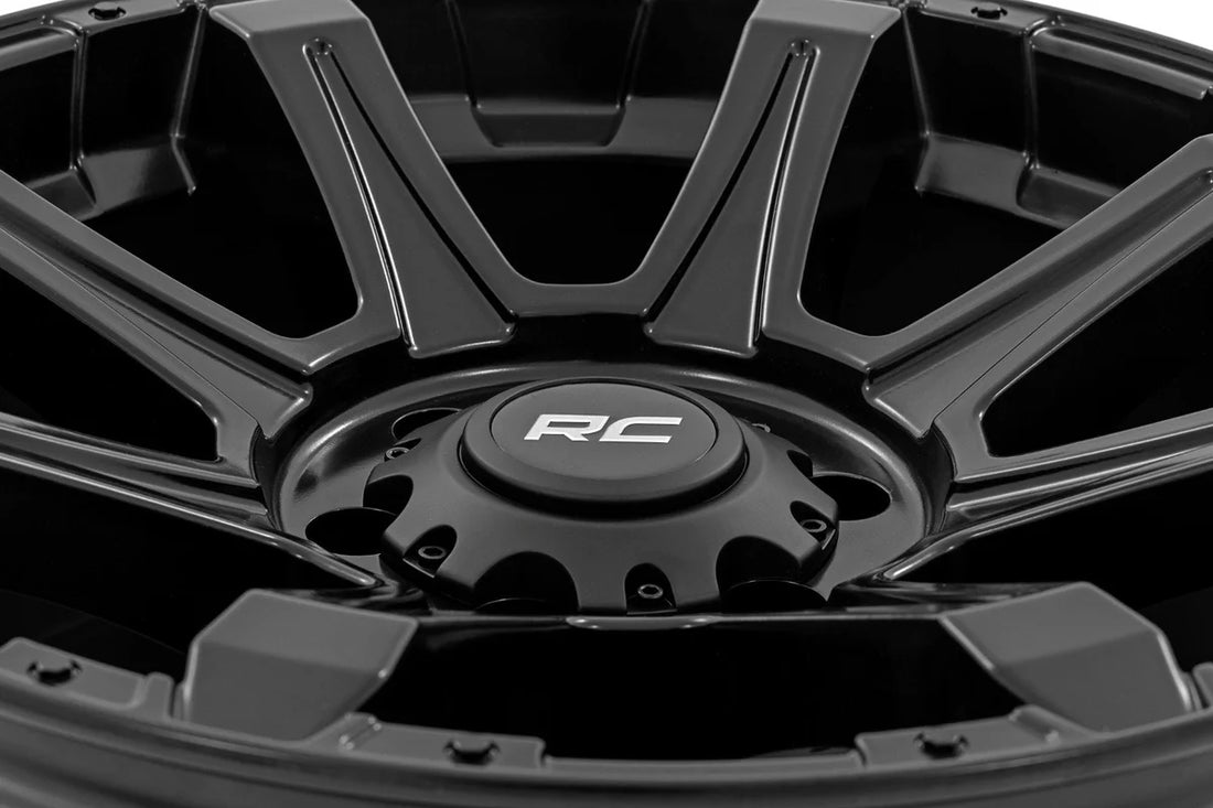 Rough CountryRough Country 81 Series Wheel | One-Piece | Semi Gloss Black | 20x10 | 6x5.5 | -25mm81202412A - Additional Vi...