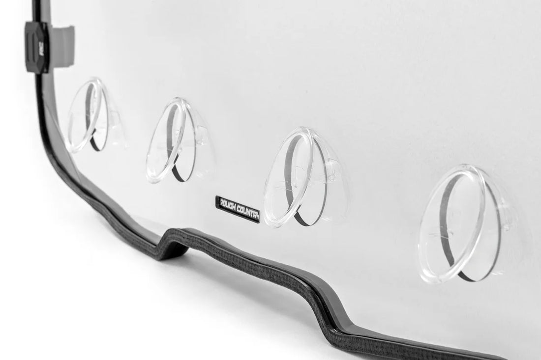Rough CountryVented Full Windshield | Scratch Resistant | Segway UT10 P98202690 - Additional View 5