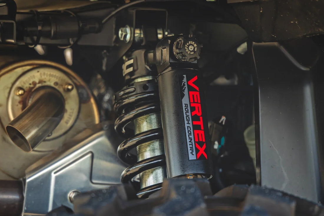 Rough CountryVertex Rear Coil Over Shock Pair | Adjustable | CFMOTO UFORCE 1000/1000XL789016 - Installation View