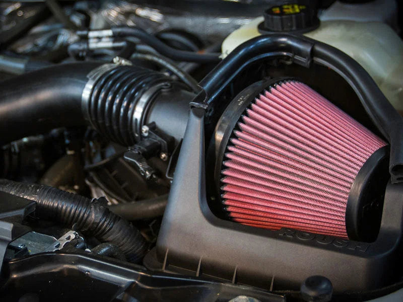 Roush 2011-2014 Ford F-150 5.0L Cold Air Kit - Side View