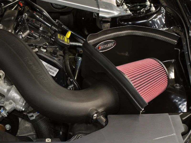 Roush 2011-2014 Ford Mustang 3.7L V6 Cold Air Kit - Detail View