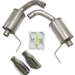 Load image into Gallery viewer, Roush 2015-2017 &amp; 2024 Ford Mustang 5.0L V8 Exhaust Kit w/ Round Tips (304SS) - Side View