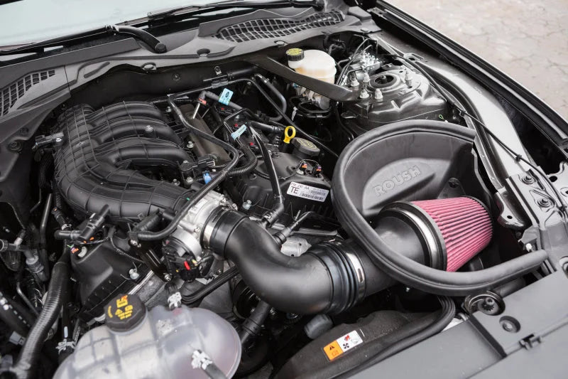 Roush 2015-2017 Ford Mustang 3.7L Cold Air Kit - Detail View