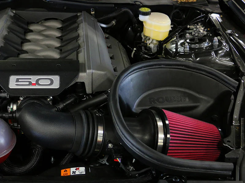 Roush 2015-2017 Ford Mustang 5.0L Cold Air Kit - Detail View