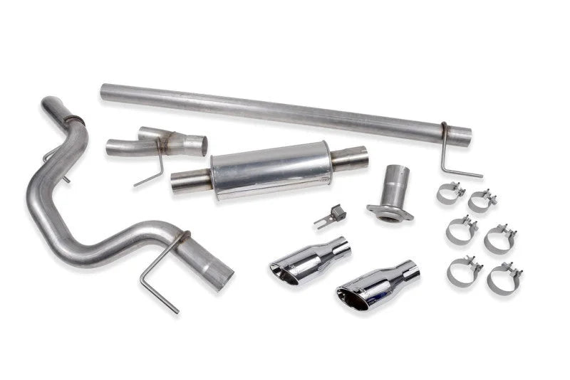 Roush 2015-2020 F-150 2.7L/3.5L/5.0L Side Exit Cat-Back Exhaust Kit (Excl. Raptor) - Side View
