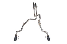 Load image into Gallery viewer, Roush 2017-2020 Raptor 3in 304SS Cat-Back Exhaust Kit - Side View