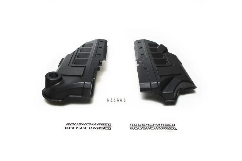 Roush 2018-2022 Ford Mustang Roushcharged Engine Coil Covers for Ford Performance 2650 Supercharger - Side View