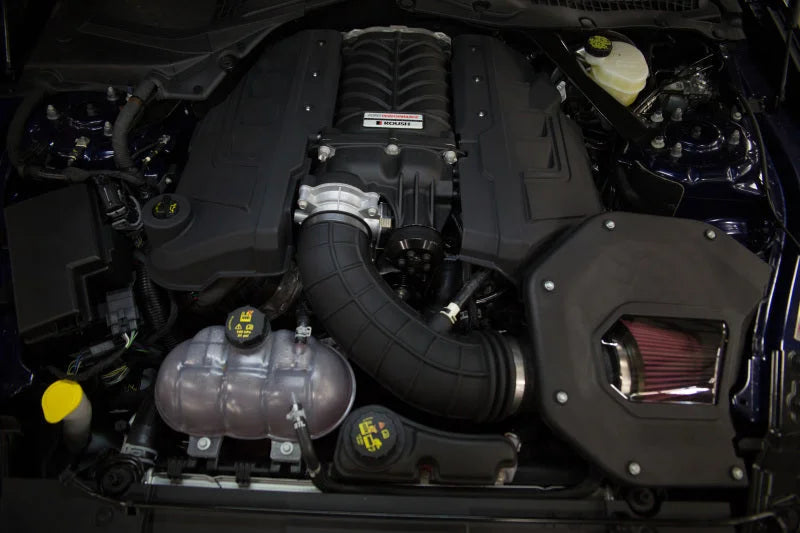 Roush 2018-2022 Ford Mustang Roushcharged Engine Coil Covers for Ford Performance 2650 Supercharger - Back View