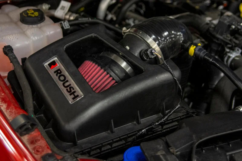 Roush 2019-2023 Ford Ranger 2.3L EcoBoost Cold Air Intake Kit - Back View