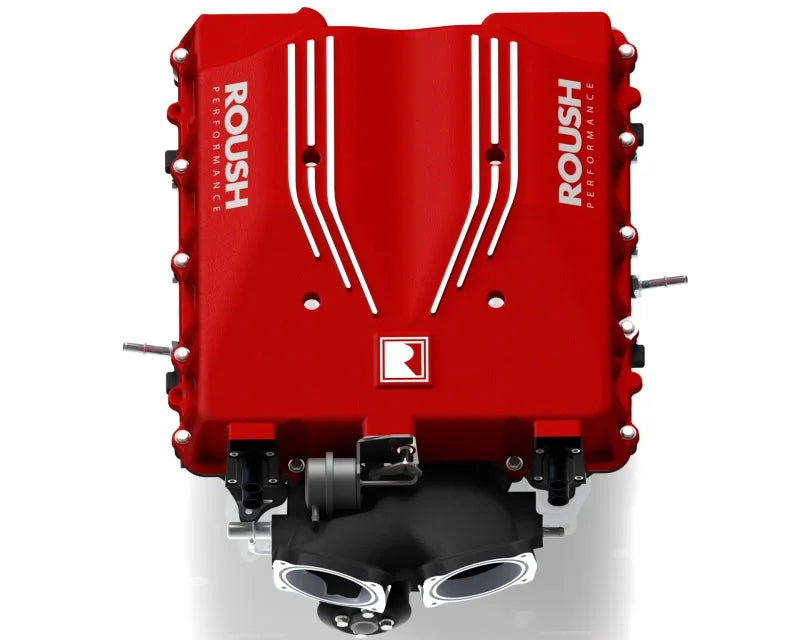 Roush 2024 Ford Mustang GT / Dark Horse 5.0L Phase 2 Supercharger Kit - Side View