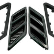 Load image into Gallery viewer, Roush Mustang Fender Vent Heat Extractors - Gloss Black fits 2015-2023 Roush Mustang - Back View