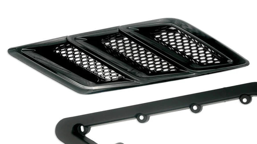 Roush Mustang Fender Vent Heat Extractors - Gloss Black fits 2015-2023 Roush Mustang - Additional View 9