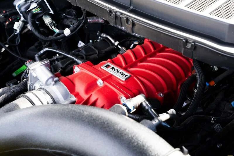 Roush Supercharger Kit 705HP Red Edition fits 2021-2026 Ford F-150 - Additional View 7