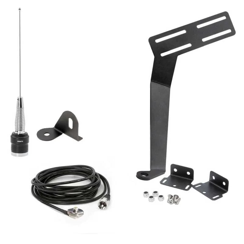 Rugged Radios 07-10 JK(2D) / 07-19 JKU(4D) 2-Way GMRS Radio Kit / 41 Watt - G1 Waterproof
