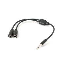 Load image into Gallery viewer, Rugged Radios 3.5mm Mono Plug Y-Splitter for External Speakers