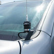 Load image into Gallery viewer, Rugged Radios A-Pillar Antenna Mount (Ford F-Series Chevy Silverado Dodge Ram) w/ Adapter Plate - Side View