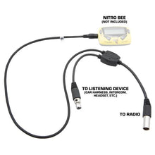 Load image into Gallery viewer, Rugged Radios Adapter for Scanner to 5-pin Car Harness Headset or Intercom