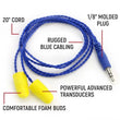 Load image into Gallery viewer, Rugged Radios AlphaBud Foam Earbud Speakers - Mono and Stereo