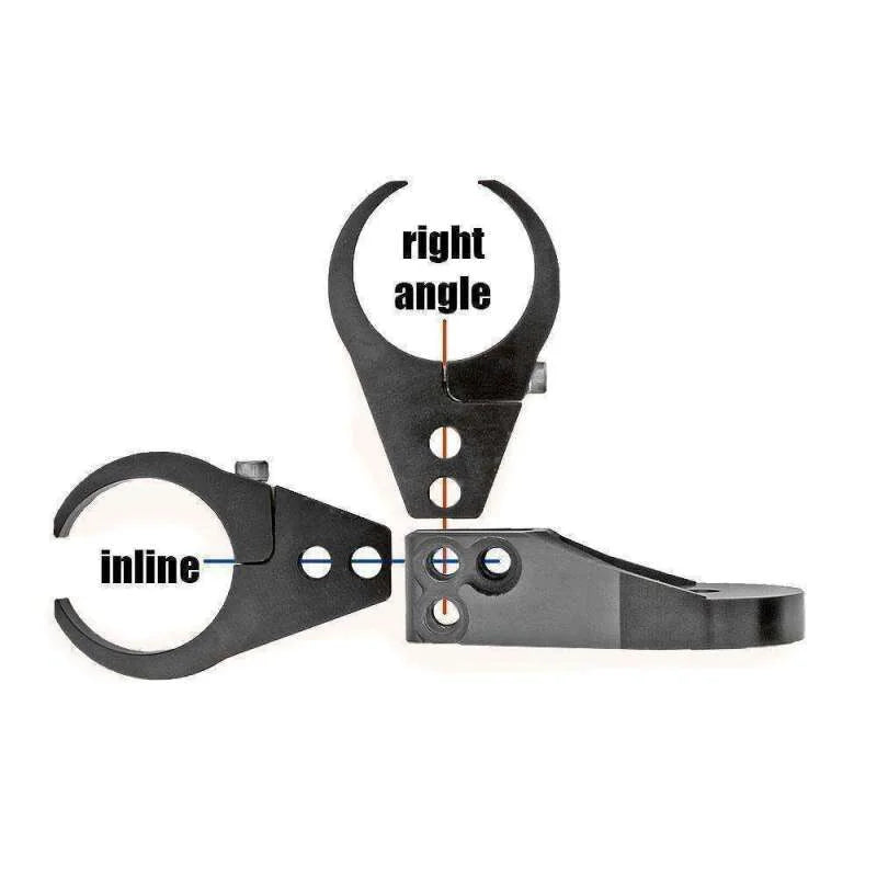 Rugged Radios Antenna Bar Mount for Horizontal Bar 1.25 Inch