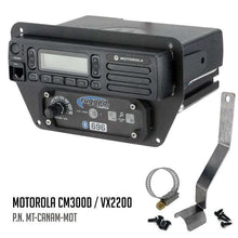 Load image into Gallery viewer, Rugged Radios Can-Am Commander Intercom and Radio Mount Kenwood TK7360