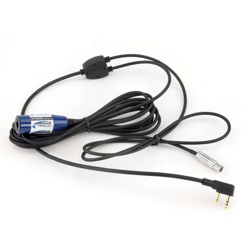 Rugged Radios Car Harness OFFROAD with 2-Pin Rugged Handheld Radio Connector