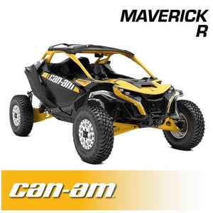 Rugged Radios Comm Kit w/2-Way Radio STX Stereo Remote Head / M1 VHF Business Band fits Can-Am Maverick R