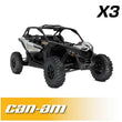 Load image into Gallery viewer, Rugged Radios Comp Comm Kit w/BT 2-Way Radio STX Stereo / M1 VHF Bus Band / Dash Mount fits Can-Am Maverick X3