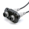 Load image into Gallery viewer, Rugged Radios Dual Headset / Helmet Jack Flush Mount Offroad