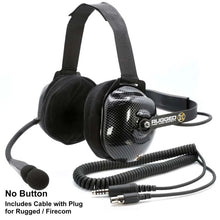 Load image into Gallery viewer, Rugged Radios FHS BTH FSI Headset w/ Mic I/O Button / For David Clark / Sigtronics / Avcomm
