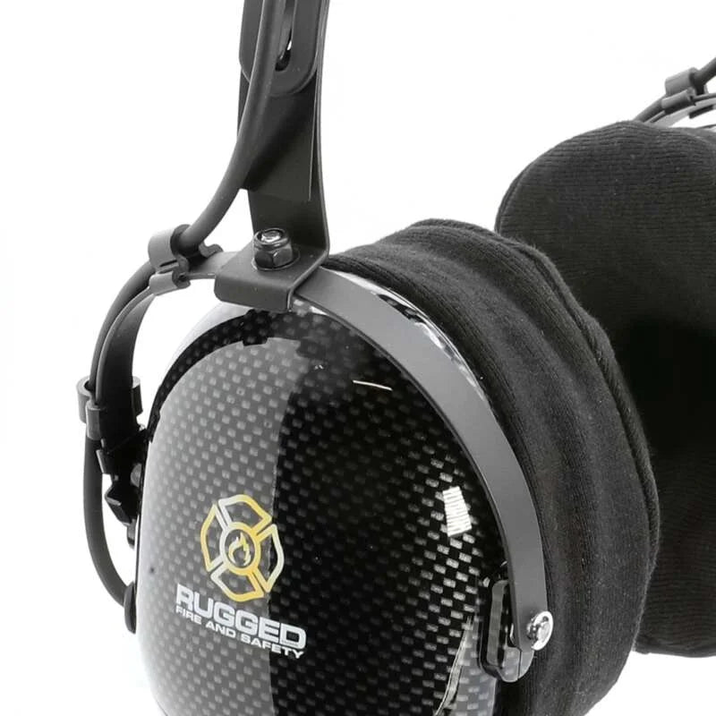 Rugged Radios FHS OTH FSI Headset w/ PTT Button / For David Clark / Sigtronics / Avcomm
