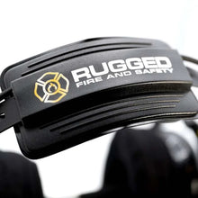 Load image into Gallery viewer, Rugged Radios FHS Over-The-Head Fire Safety Industrial Headset With PTT Button / No Cable