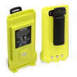 Load image into Gallery viewer, Rugged Radios GMR2 Replacement Lithium Battery w/12v Charge Port and Belt Clip Safety Yellow - Main Product View