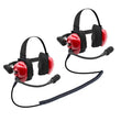 Load image into Gallery viewer, Rugged Radios H80 Track Talk Linkable Intercom Headsets - Bring The Conversation... NASCAR event