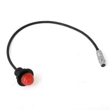 Load image into Gallery viewer, Rugged Radios Hole Mount Push to Talk Cable (PTT) with 12 Straight Cord for Intercoms