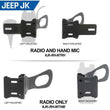 Load image into Gallery viewer, Rugged Radios Jeep JK/JKU/JL Handheld Radio Grab Bar Mount - Radio/Hand Mic Mount