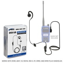 Load image into Gallery viewer, Rugged Radios Lapel Mic - 1 Wire with Ear Hook for Handheld Radios
