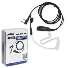 Load image into Gallery viewer, Rugged Radios Lapel Mic - 2 Wire with Acoustic Tube for Handheld Radios