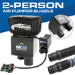 Load image into Gallery viewer, Rugged Radios MAC Air 2-Person Helmet Air Pumper (Bundle) - Side View