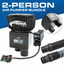 Load image into Gallery viewer, Rugged Radios MAC Air 2-Person Helmet Air Pumper (Bundle) - Side View