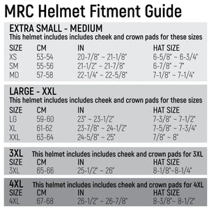 Rugged Radios MRC Stage 1 - UTV Play Helmet Wired OFFROAD and STX STEREO 3XL- 4XL - Main Product View