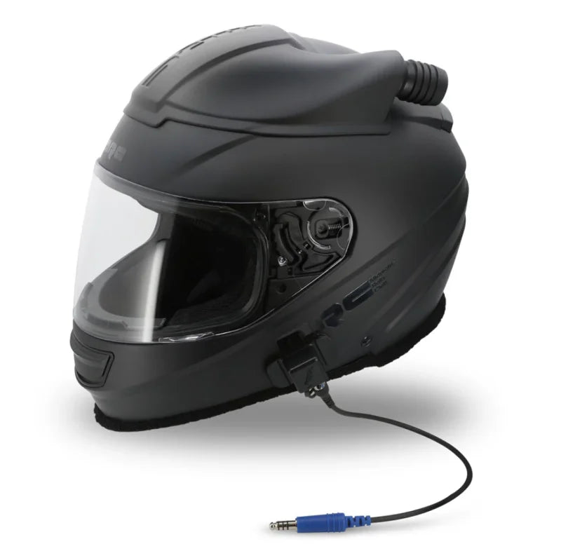 Rugged Radios MRC Stage 1 - UTV Play Helmet Wired OFFROAD and STX STEREO XS- MD - Side View