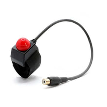 Load image into Gallery viewer, Rugged Radios Motorcycle Push to Talk (PTT) Velcro Mount with RCA Connector