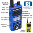 Load image into Gallery viewer, Rugged Radios NASCAR and IMSA Racing Comm System NASCAR / R1 / Blue