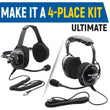 Load image into Gallery viewer, Rugged Radios Rear Seat Expansion Kit w/ Helmet Kits or Headsets / Ultimate Headset - Behind Head