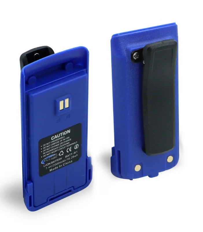 Rugged Radios Replacement Lithium Battery for R1 Handheld Radio w/12v Charge Port - Main Product View