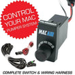 Load image into Gallery viewer, Rugged Radios Rocker Switch VSC for MAC Helmet Air Pumper - Complete Switch &amp; Wiring Harness